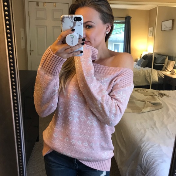 Ann Taylor Sweaters - Ann Taylor LOFT Wool Snowflake Sweater